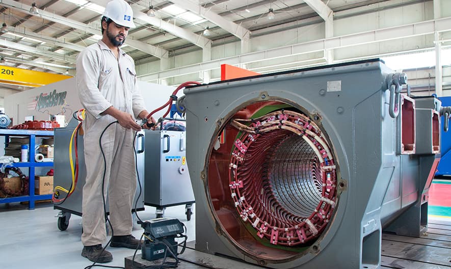 Universal Engineering Services LLC (UES), shop facility, Ruwi