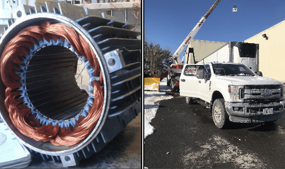 Gaudet Electric Motor Repair Inc., shop facility, Moncton NB