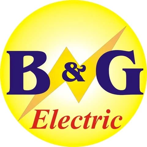 B&G Electric logo, electric motor repair