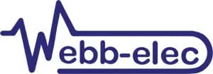 WEBB-ELEC LTD logo, electric motor repair