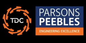TDC Parsons Peebles logo, electric motor repair