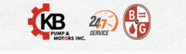 K Brothers Pump & Motors logo, electric motor repair