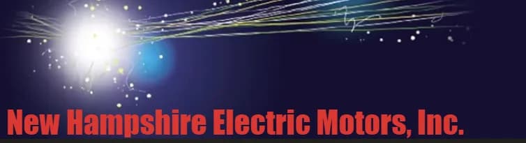 NH Electric Motors, Inc. logo, electric motor repair