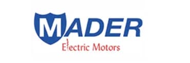 Mader Electric Motors, Inc. logo, electric motor repair