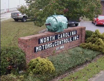 North Carolina Motors & Controls, Inc. logo, electric motor repair