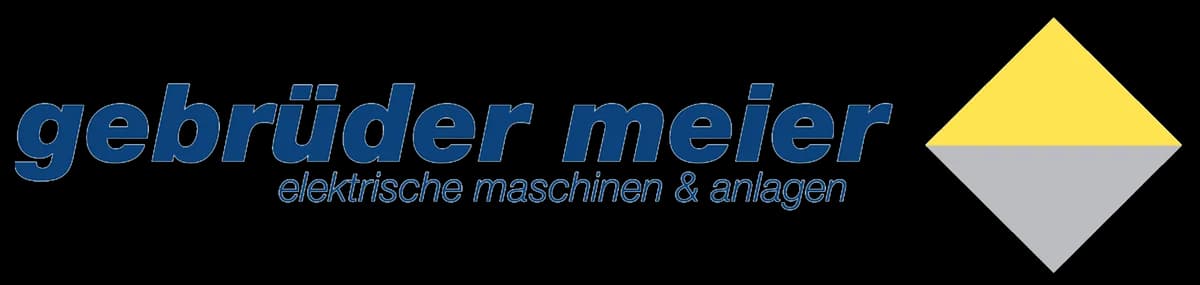 Gebrüder Meier AG logo, electric motor repair