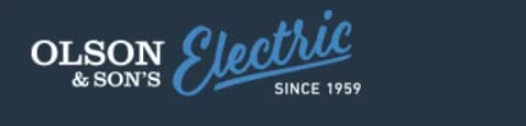 Olson Electric logo, electric motor repair